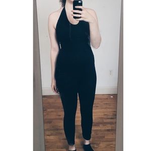Free People Movement Fitted Halter Jumpsuit